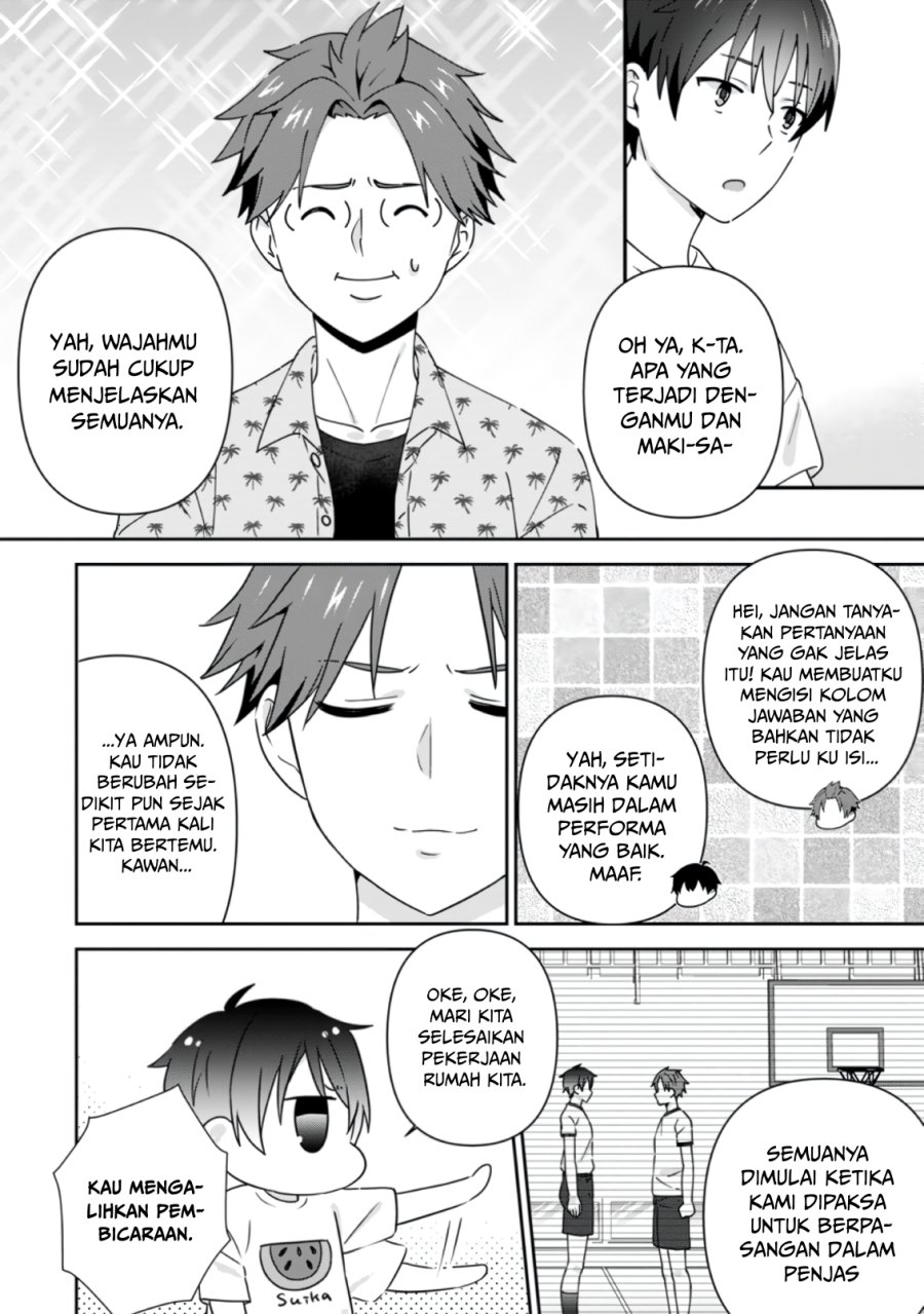The Cute Girl Sitting Next to Me Is Trying to Make Me Fall in Love With Her as a Way to Ridicule Me, but the Tables Were Turned on Her Before She Knew It Chapter 25 END Gambar 21